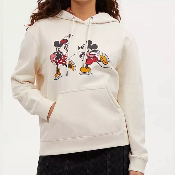 NWT Disney X Coach Ice Skate Motif‎ Hoodie size XS - Picture 2 of 5